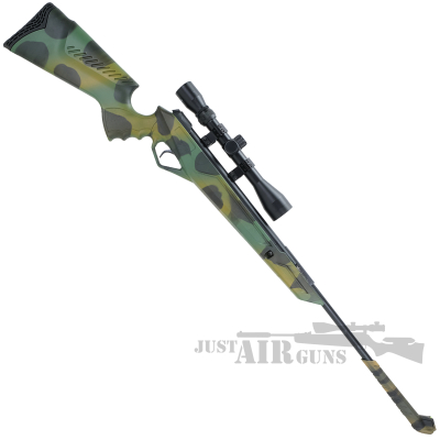TXG03 Gas Ram Break Barrel Air Rifle with Synthetic Woodland Stock 1