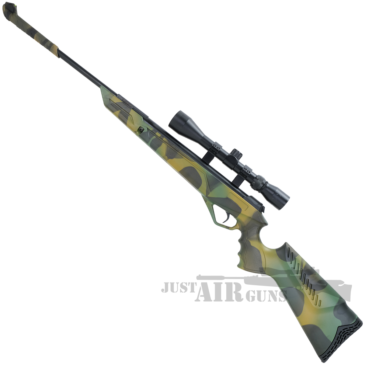 TXG03 Gas Ram Break Barrel Air Rifle Woodland Stock .22