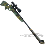 TXG03 Gas Ram Break Barrel Air Rifle with Synthetic Woodland Stock 4