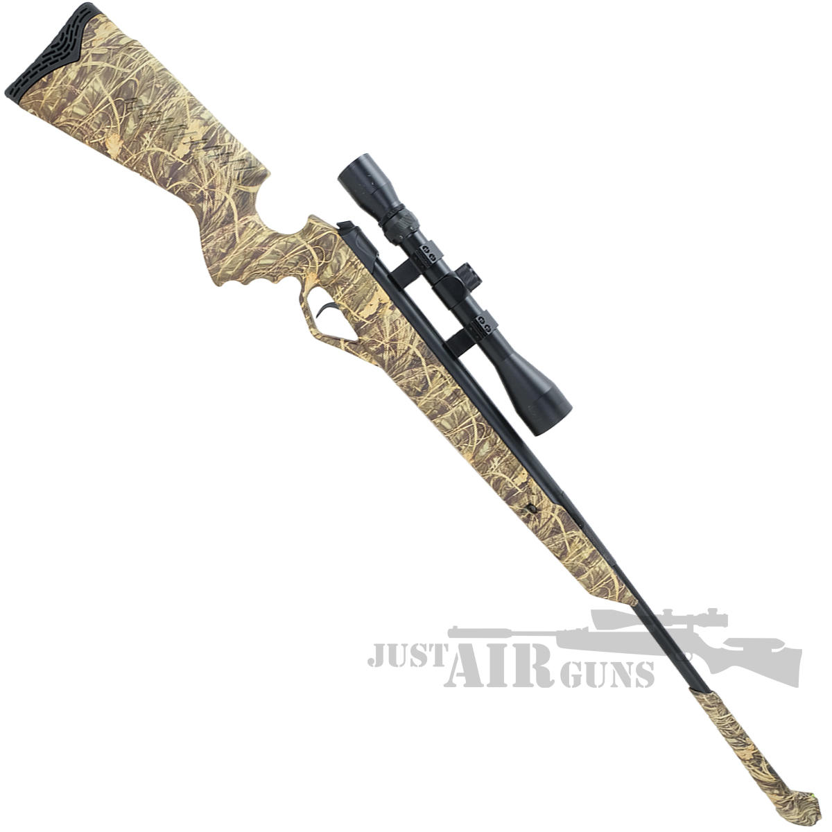 TXG04 Gas Ram Break Barrel Air Rifle Synthetic Camo Stock .22