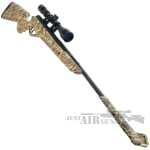 TXG04 Gas Ram Break Barrel Air Rifle with Synthetic Camo Stock 4