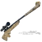 TXG04 Gas Ram Break Barrel Air Rifle with Synthetic Camo Stock 6