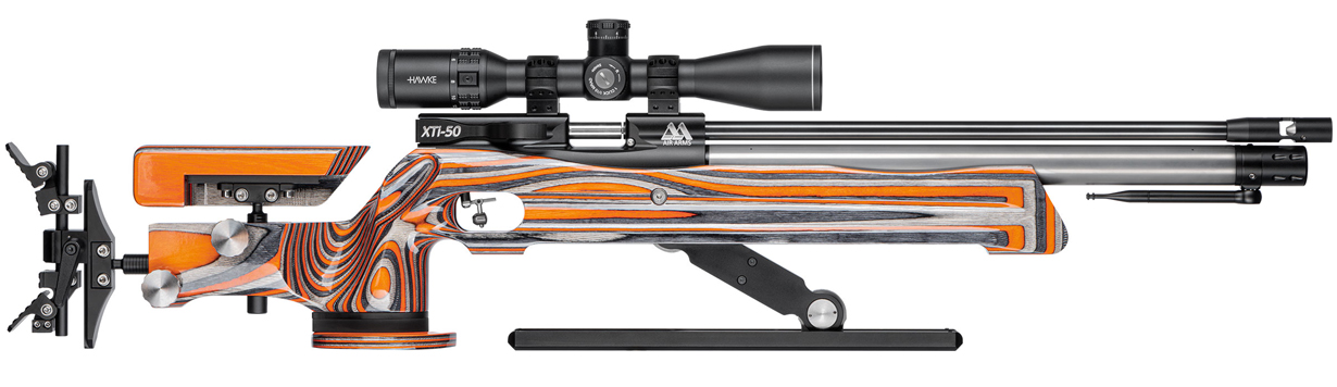 XTi 50 HFT compatition air rifle orange