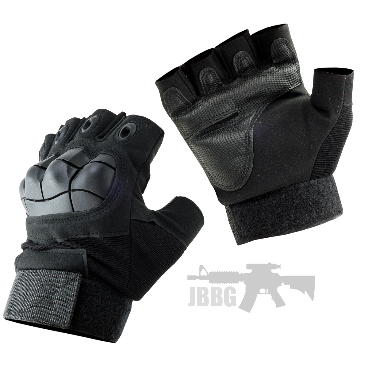 Trimex Protective Fingerless Gloves Black Just Air Guns