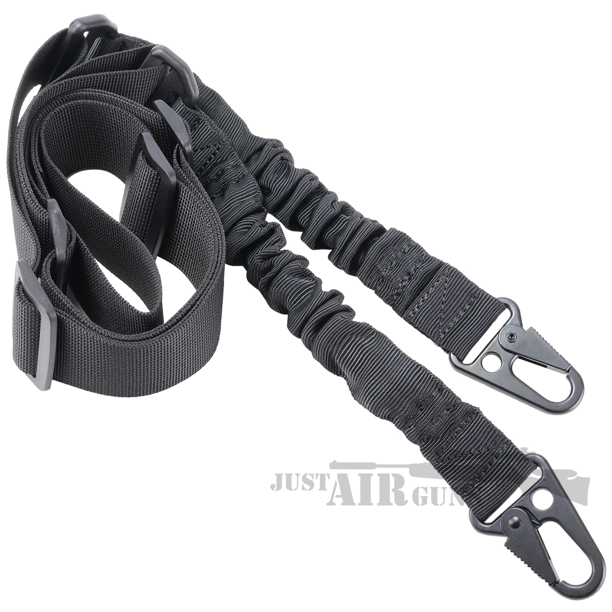 2 Point Rifle Sling Classic Charcoal - 60" Nylon Hunting & Shooting Sling With Metal Hardware