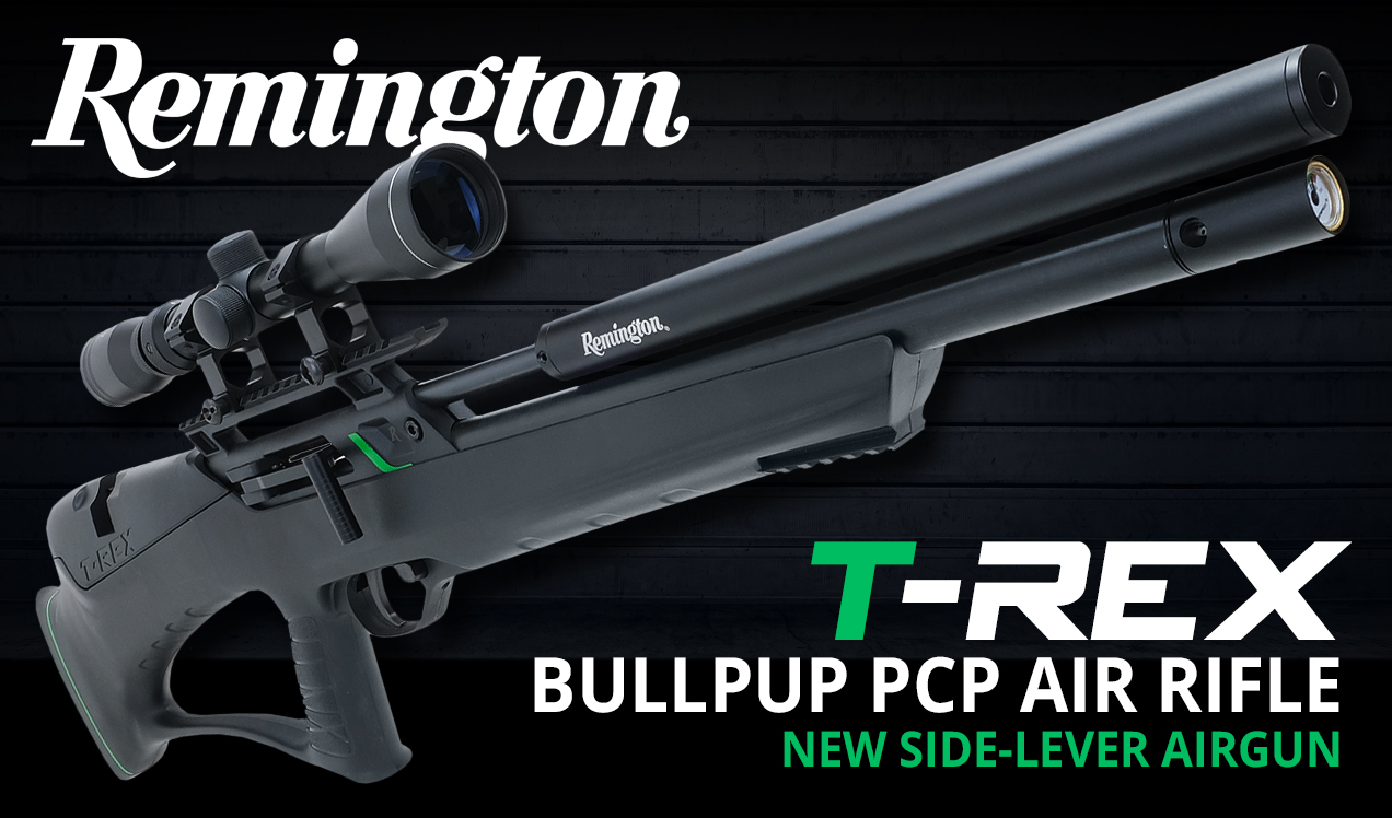 Remington T Rex Bullpup Side Lever PCP Air Rifle v1 b1
