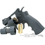 airgun revolver 2.5 black 8