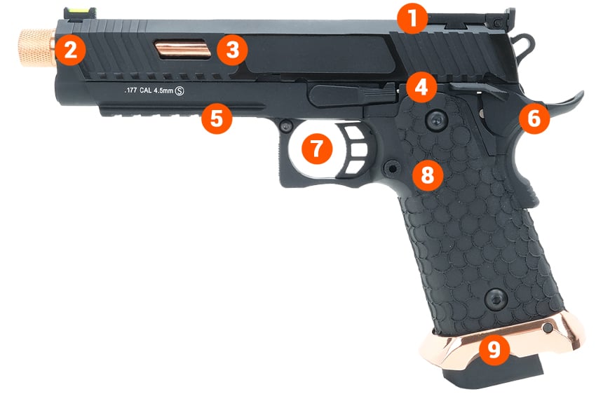 babayaga exg air pistol st mag info