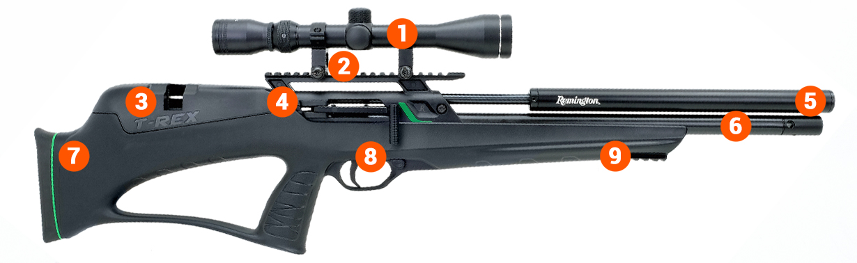 Remington T-Rex Bullpup PCP Air Rifle Info