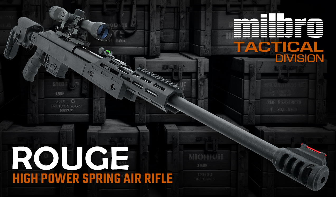 milbro tactical divition rouge air rifle b2