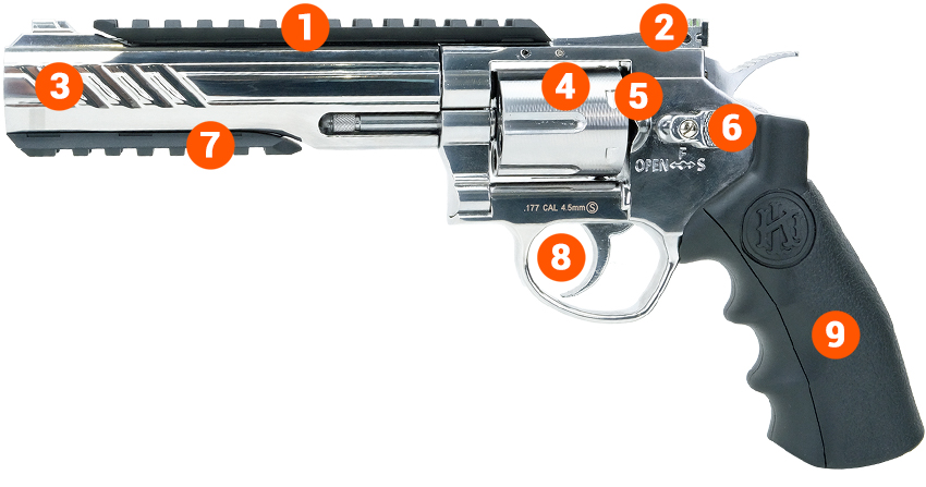 revolver 6 info silver airgun