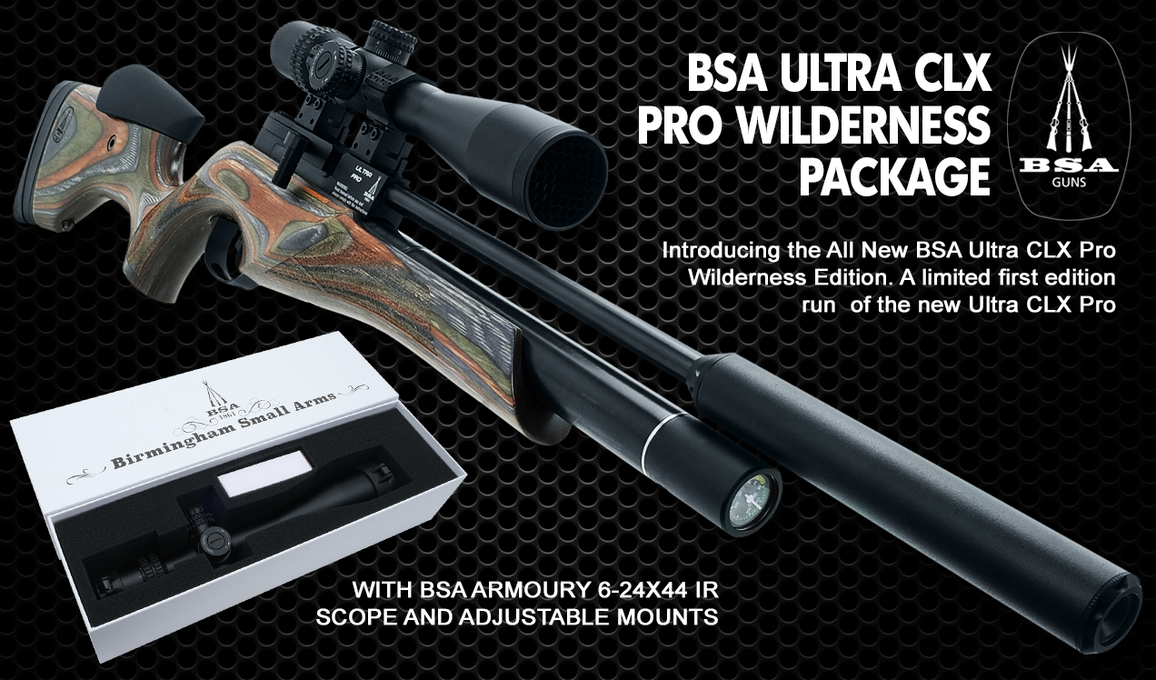BSA Ultra CLX Pro Wilderness Package Air Rifle b1