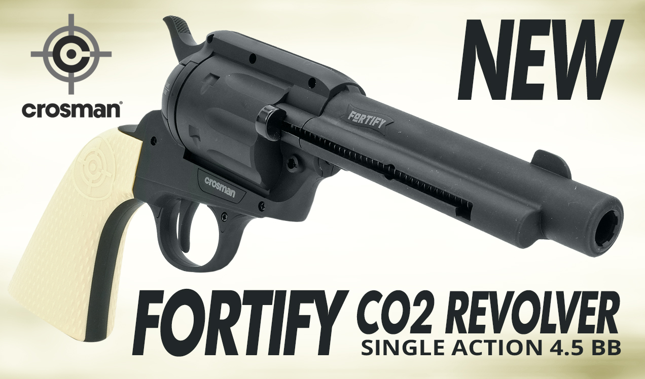 Crosman Fortify Revolver 4.5mm BB Airgun