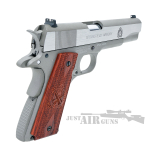 1911 Mil Spec Stainless CO2 Blowback .177 BB Air Pistol – Limited Edition 7