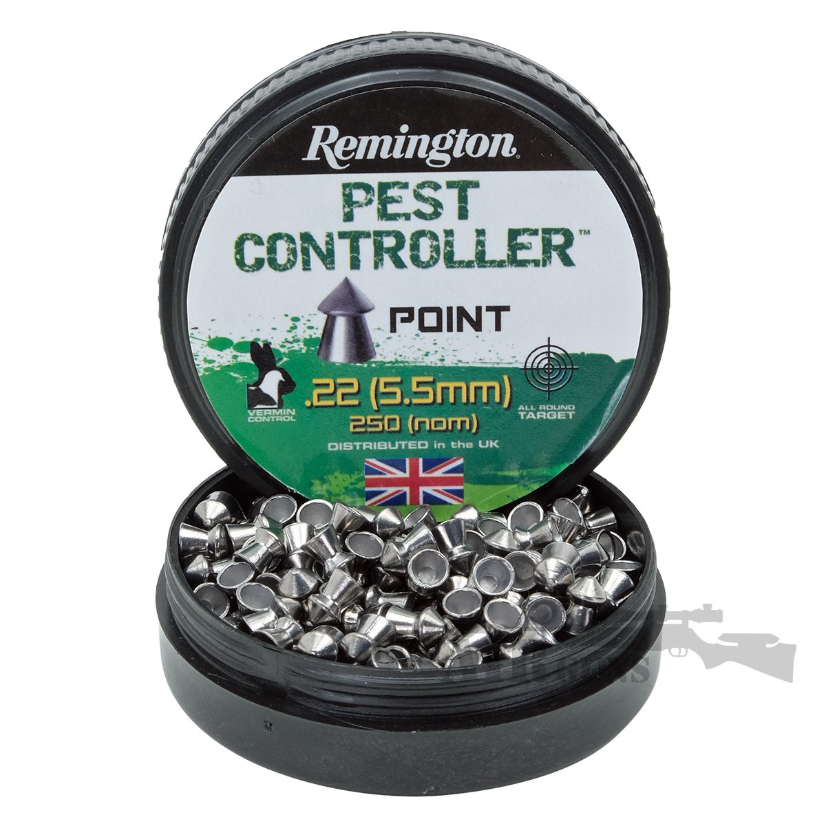 Remington Pest Controller Pointed Airgun Pellets .22 Just Air Guns