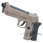 NKS-CP92 Co2 Air Pistol Tan 9