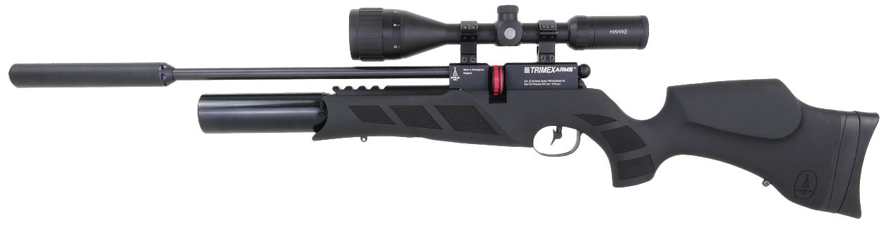 R122 CLX SE Bolt Action Super Carbine Air Rifle Trimex Arms BSA Black Edition