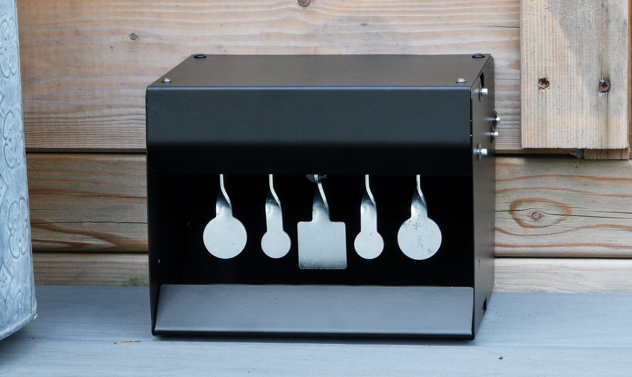 Box Target Pellet Trap Centre Resets for Airguns