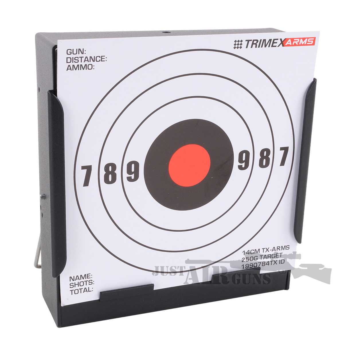 100 Card Targets 14cm Square White Trimex Arms 1990784TX ID - Just Air Guns