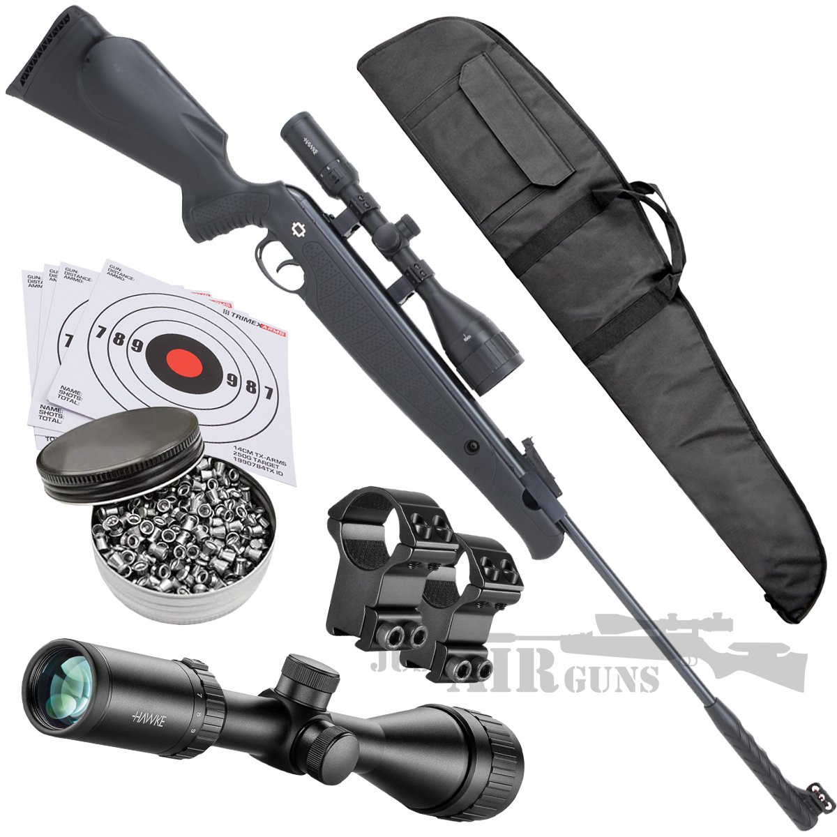 Bundle Offer Atlantic Air Rifle Norica 177