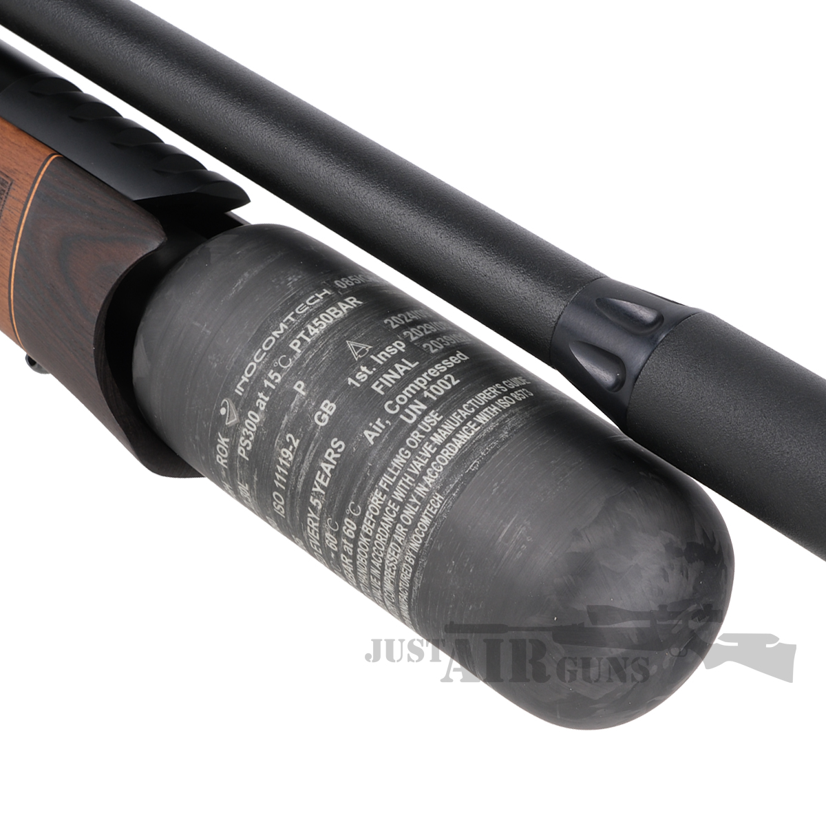 BSA R12 SLX Carbon SC Walnut Stock Air Rifle .22 - Just Air Guns