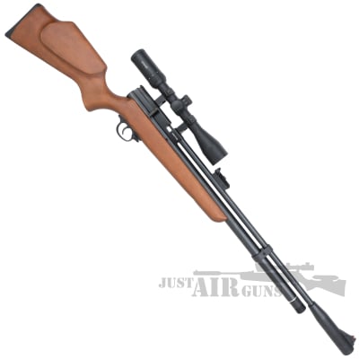 Beeman Chief II Plus Wood Stock Air Rifle with Side Lever