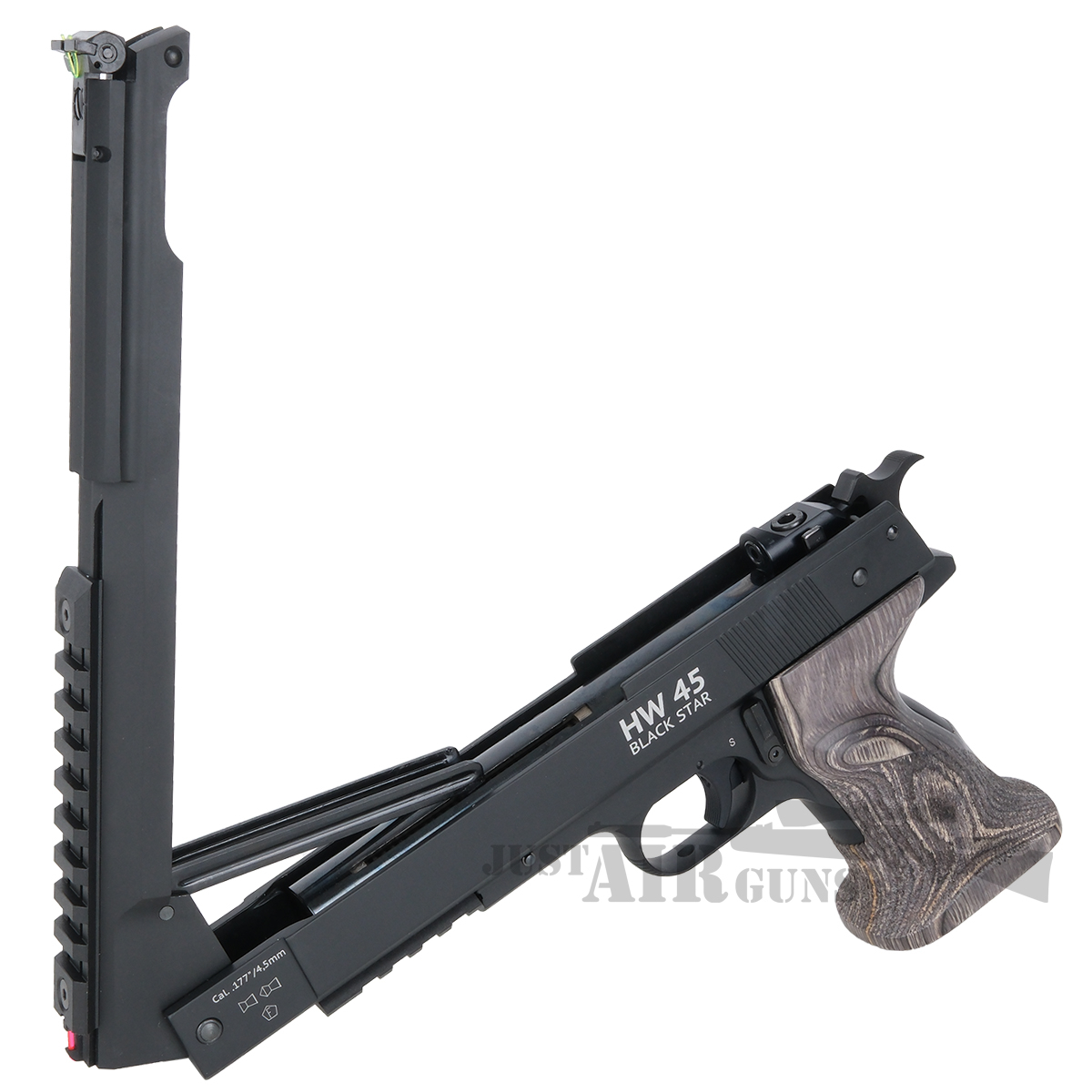 HW 45 black star 17
