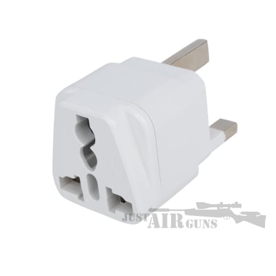 3 Pin Plug with Fuse, Grounded Universal Plug Adapter UK