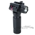 Tactical Vertical Fore Grip LED Flashlight Laser System