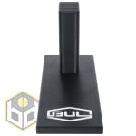 Bull pistol stand with logo 3 jpg