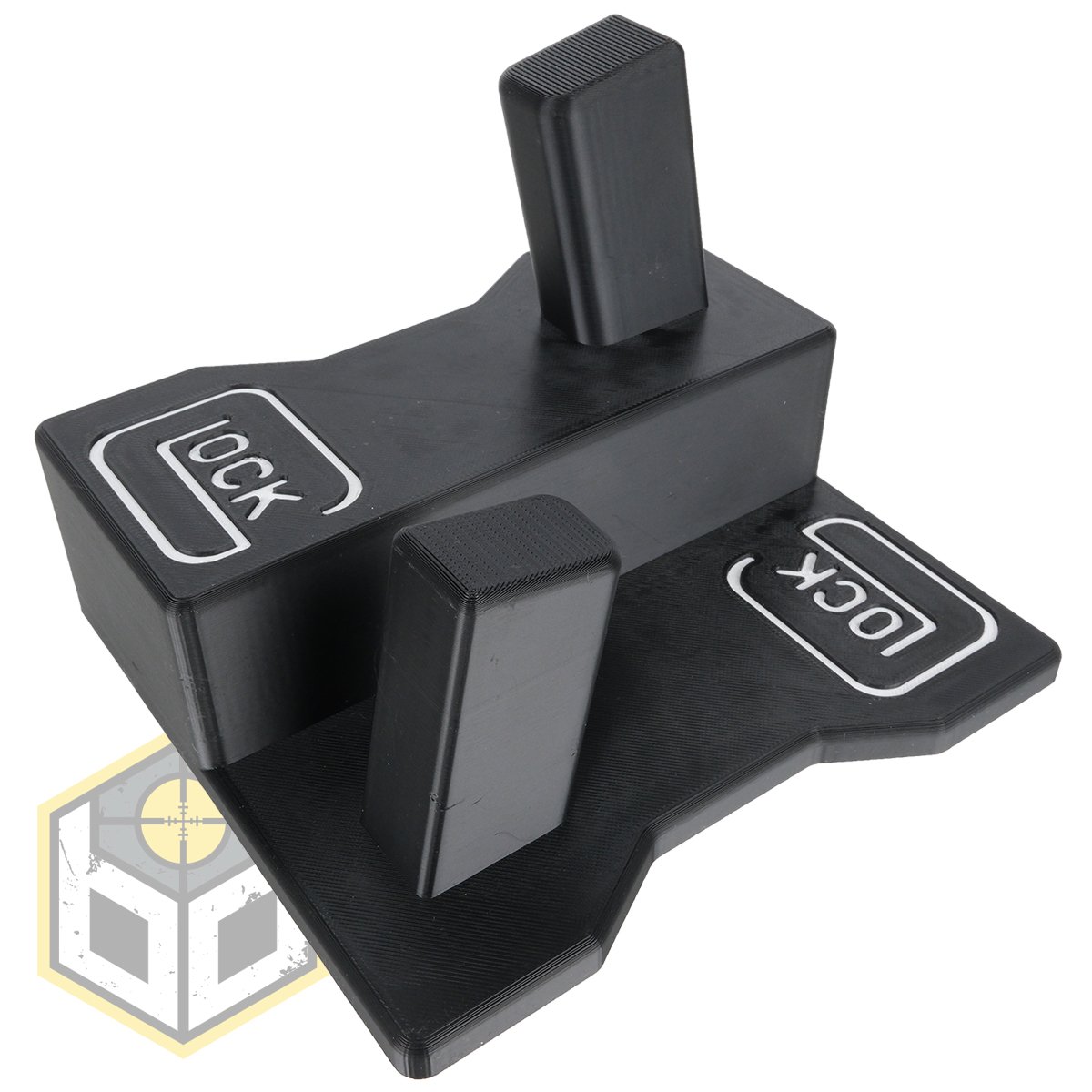 Glock Pistol Stand Dual 9 jpg