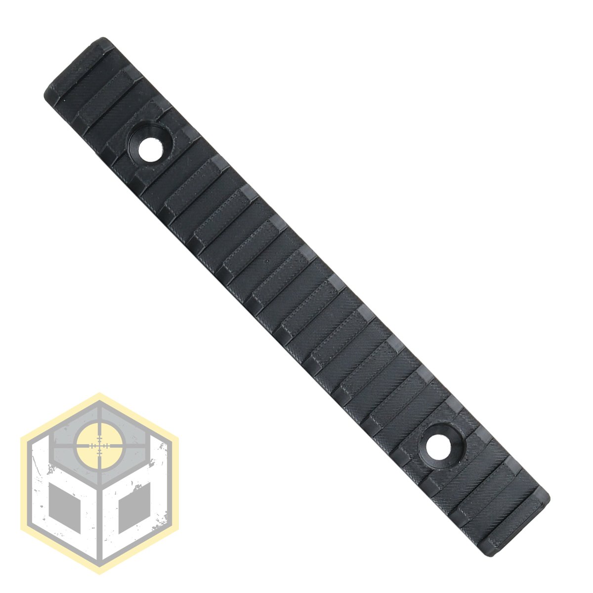 Picatinny Rail 13 Slot 135mm Black 1 jpg