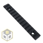 Picatinny Rail 13 Slot 135mm Black 2 jpg