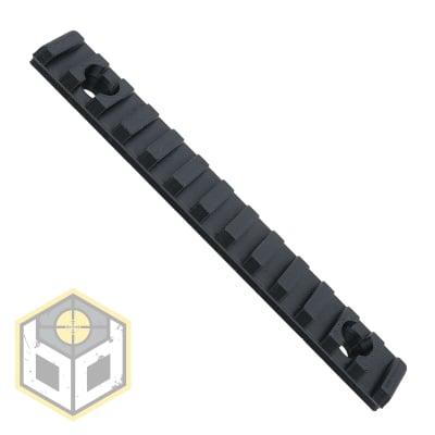 Picatinny Rail 13 Slot 135mm Black 3 jpg