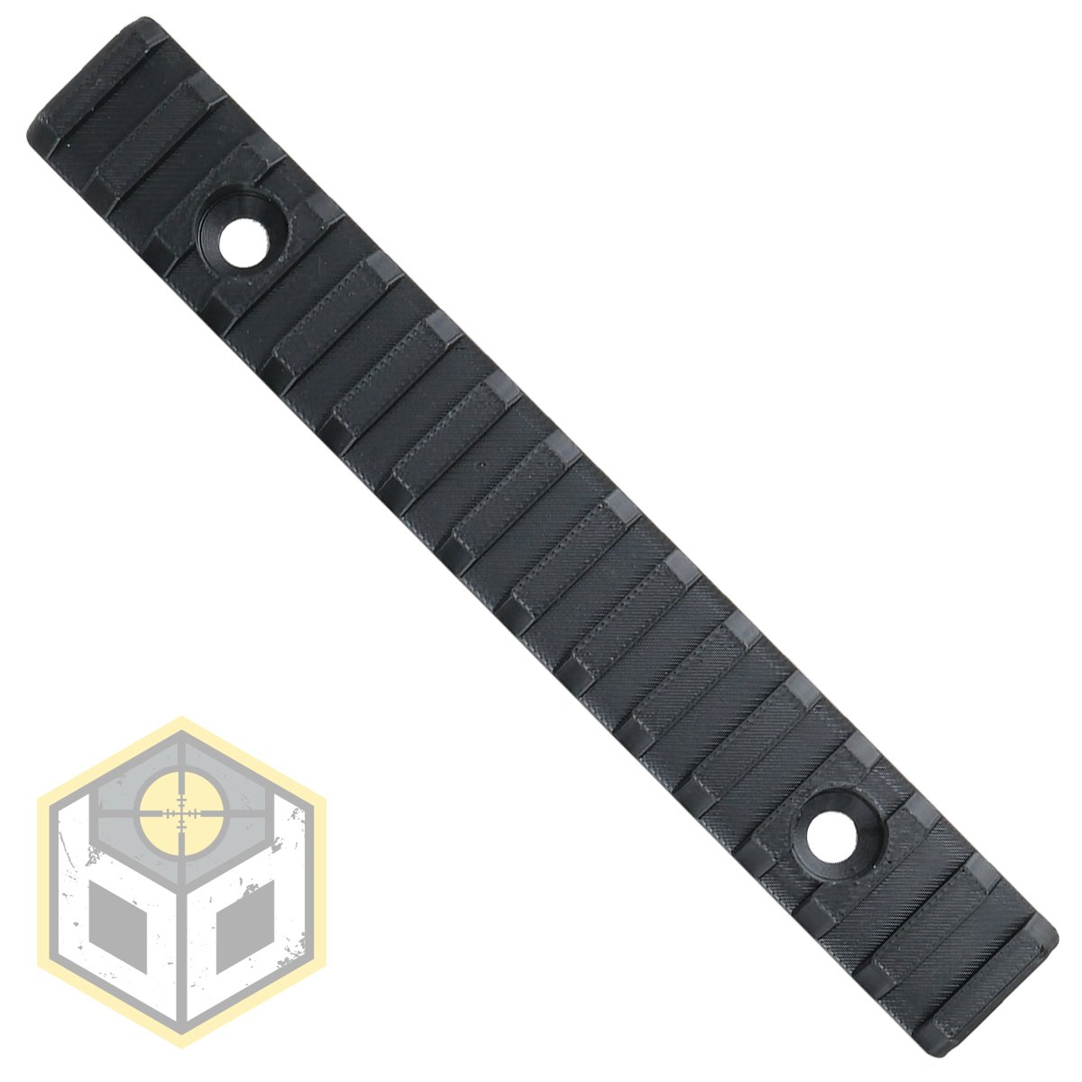 Picatinny Rail 15 Slot 155mm Black 0 jpg