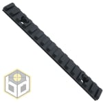Picatinny Rail 15 Slot 155mm Black 2 jpg
