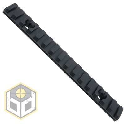 Picatinny Rail 15 Slot 155mm Black 2 jpg