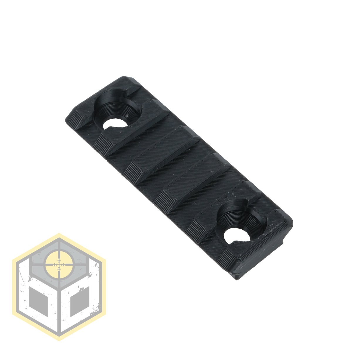 Picatinny Rail 5 Slot 55mm Black 02 jpg