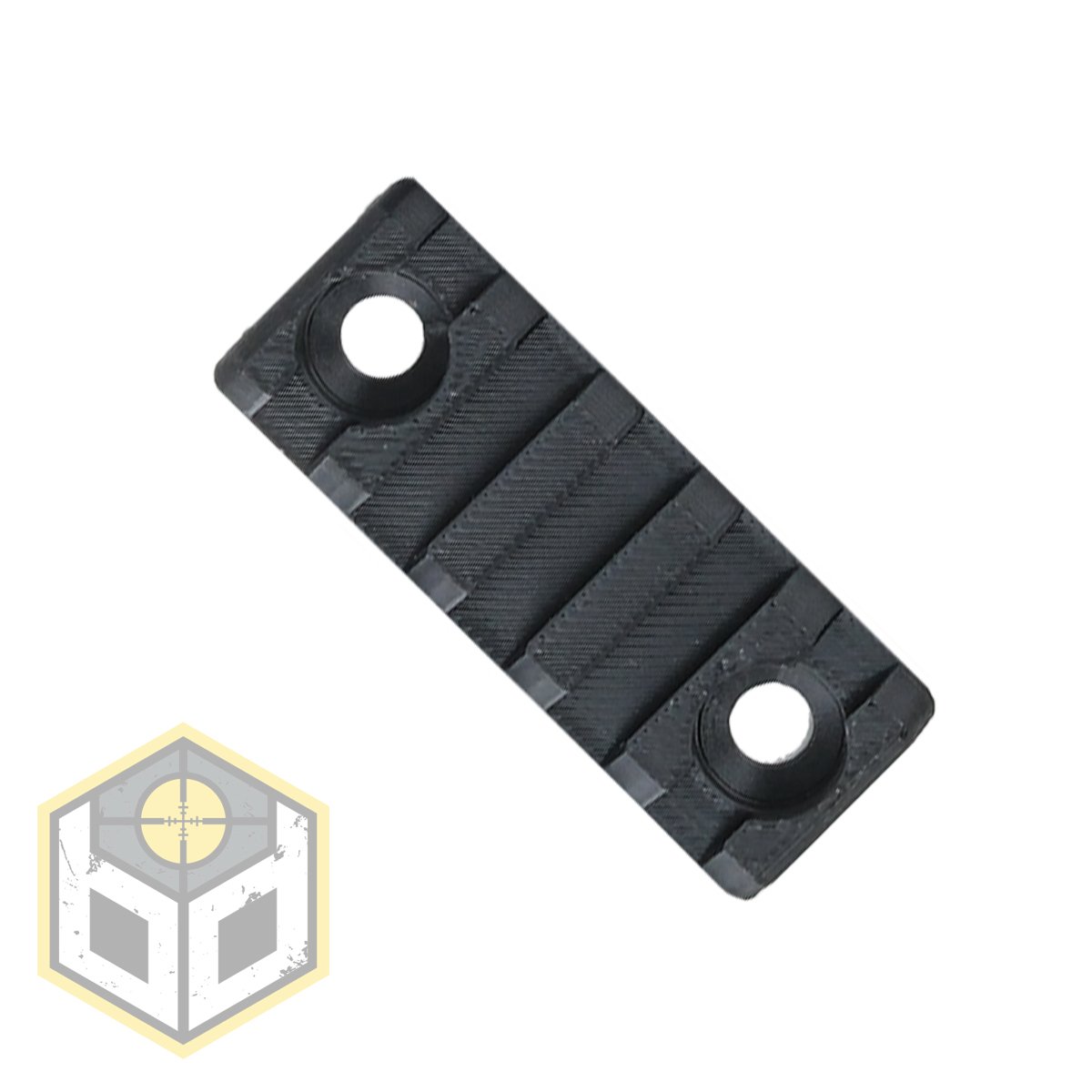 Picatinny Rail 5 Slot 55mm Black 3 jpg