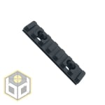 Picatinny Rail 7 Slot 75mm Black 01 jpg
