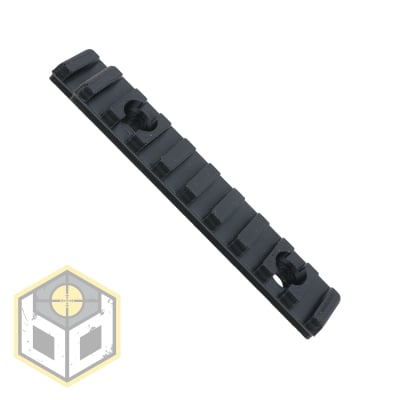 Picatinny Rail 9 Slot 95mm Black 1 jpg