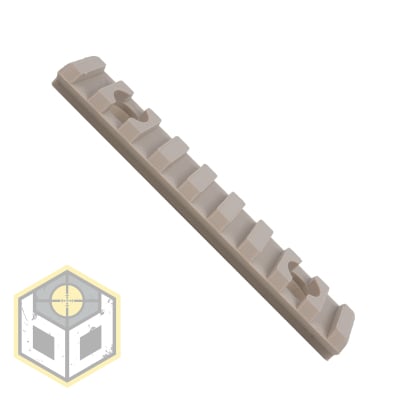 Picatinny Rail 9 Slot 95mm DS 1 jpg