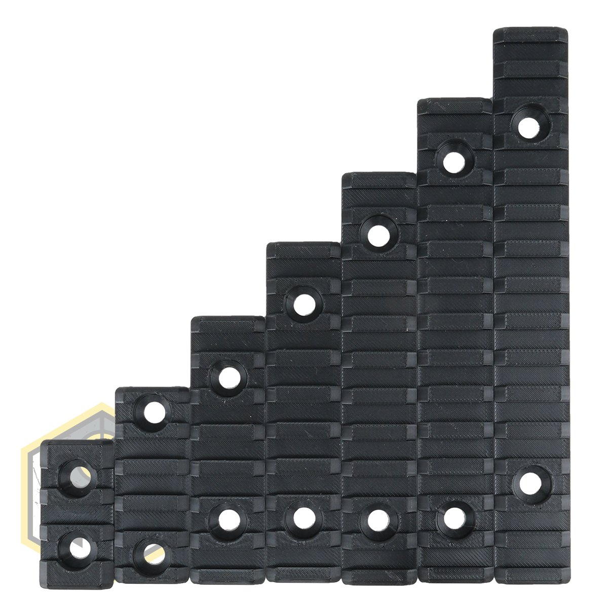 Picatinny Rail Set 7 Black 1 jpg