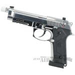 KL92 A3 Co2 Blowback Air Pistol Full Metal Silver