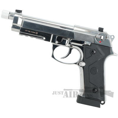 KL92 A3 Co2 Blowback Air Pistol Full Metal Silver