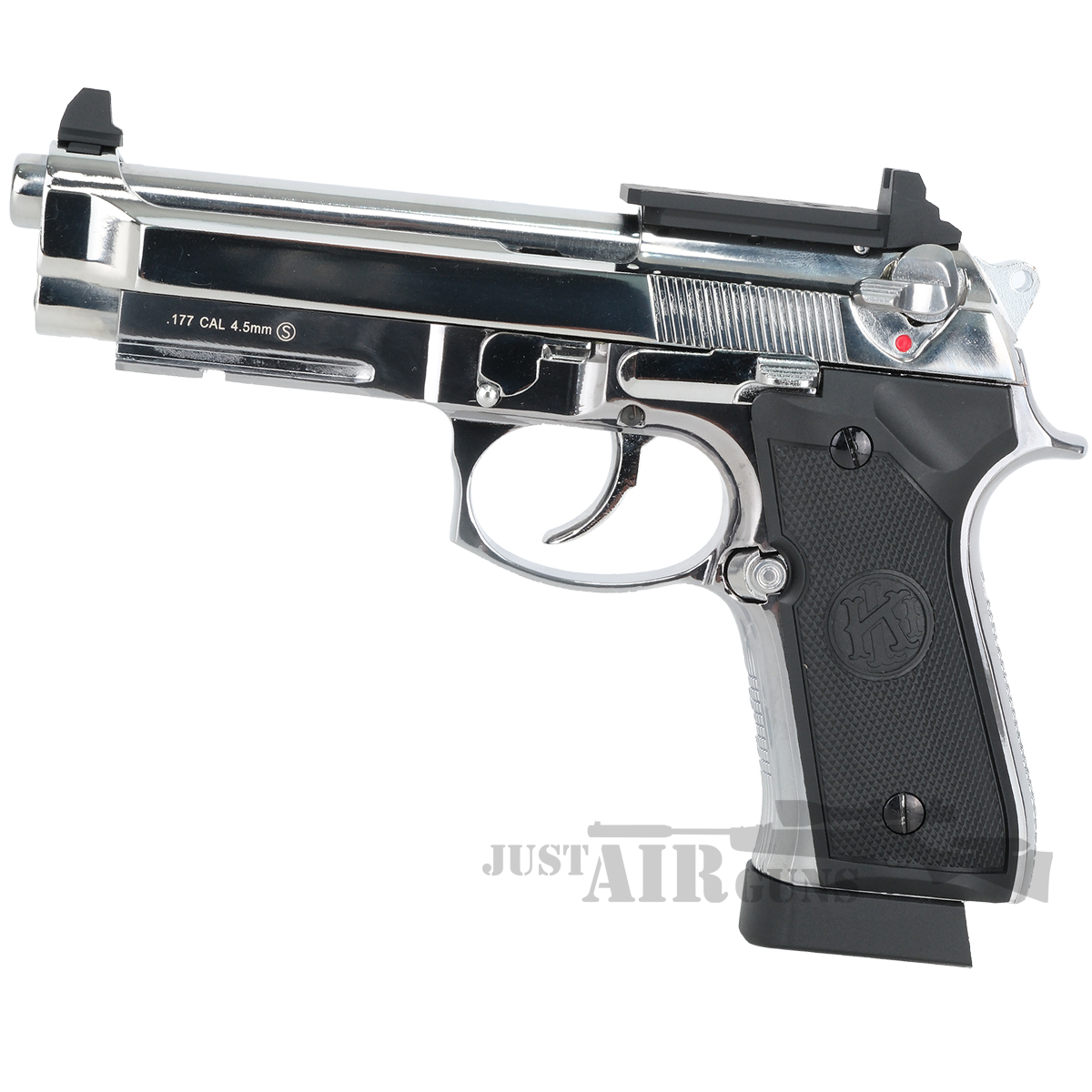 KL92 A1 Optic Ready Co2 Blowback Air Pistol Silver