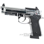 KL92 A1 Optic Ready Co2 Blowback Air Pistol Silver