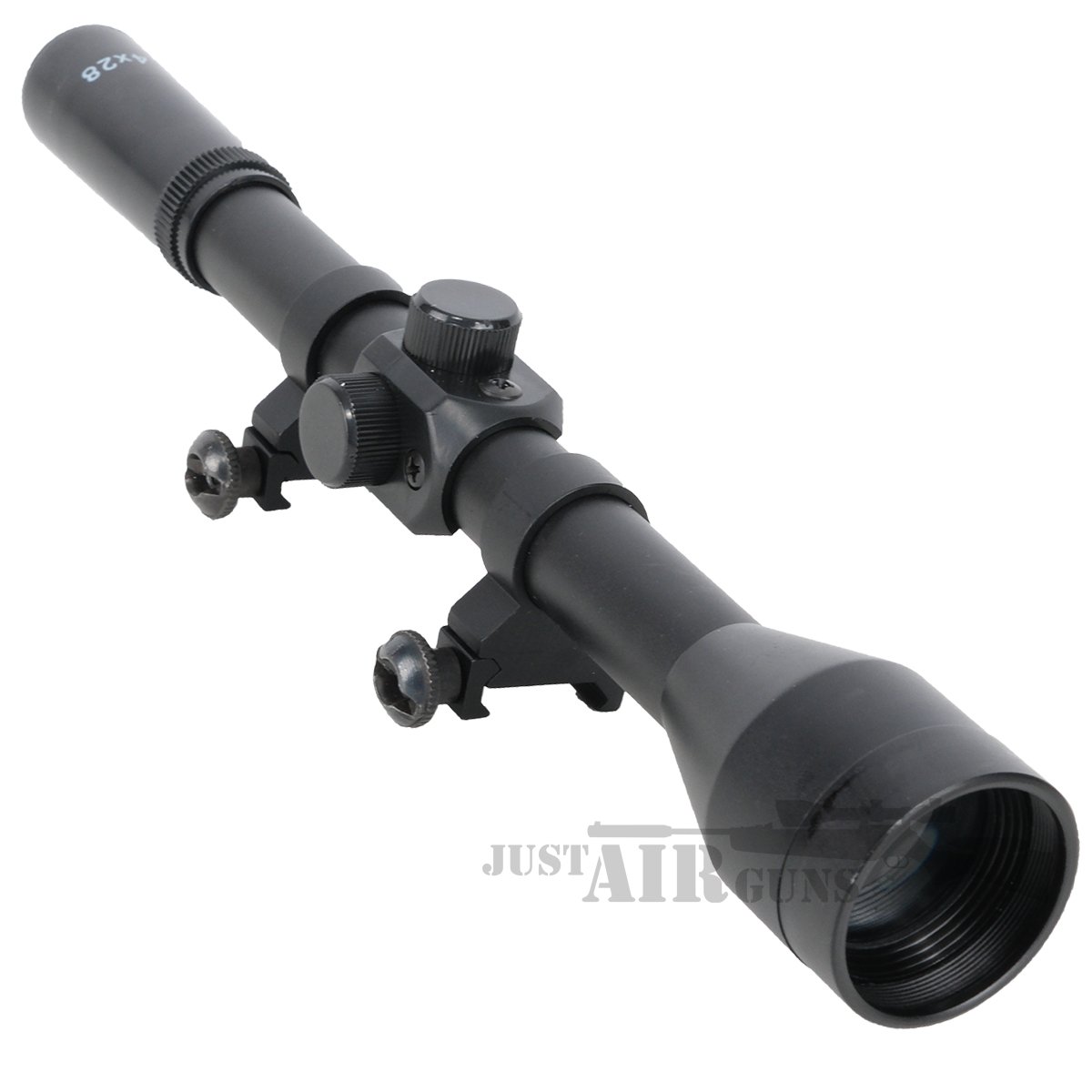 TX Fixed Power Air Rifle Scope 4x28 Compact Includes Picatinny Mounts