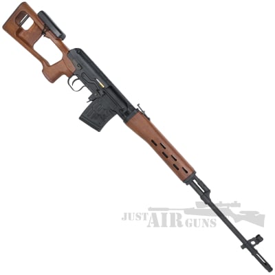 King Arms Kalashnikov Sniper Rifle 4.5mm CO2 Air Rifle