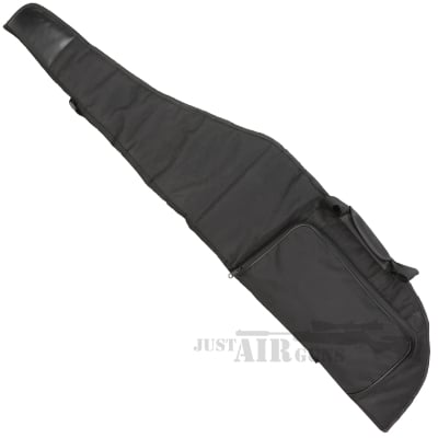 Large Multi Pocket Gun Slip Faux Leather Black